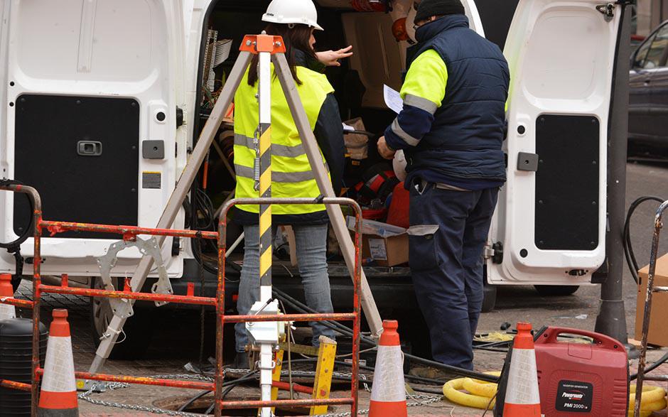 camion d'assainissement Le Pecq